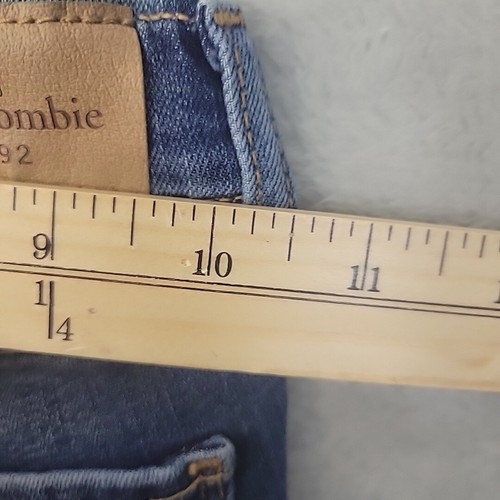 Abercrombie Kids High-Rise Super Skinny Jean Blue Girls Size Slim 7/8 - Picture 5 of 6