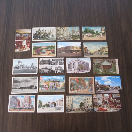 Large Postcard Lot 1200 Vintage Postcards Views RPPC People Architecture States - Picture 8 of 11