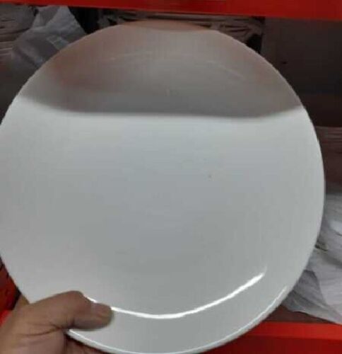 White Plates Serving Plate Dish Serving Plate Dinner Flatner Flat - Picture 6 of 6