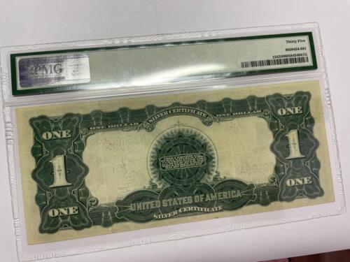 *1899 $1 SILVER CERTIFICATE, PMG VF35 ELLIOTT BURKE N26460499A #SC16 - Picture 7 of 8