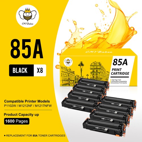 8PK CE285A 85A Kaseta z tonerem kompatybilna z HP LaserJet P1102 P1008 P1009 P11