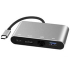 HUB USB-C HDMI-Adapter 4K LAN RJ45 USB 3.0 PD-Leistungslieferung