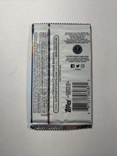 2017-18 Topps Match Attax UEFA Champions League Fútbol Paquete Sellado - Messi? CR7? - Imagen 2 de 2