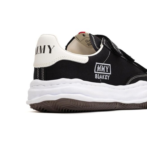A14FW741-NEGRO Maison MIHARA YASUHIRO BLAKEY suela original lona baja US4-13 nuevo - Imagen 8 de 13