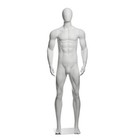 Male White Plastic Unbreakable Mannequin Display Dress Form #Ps-Mnip-Egw