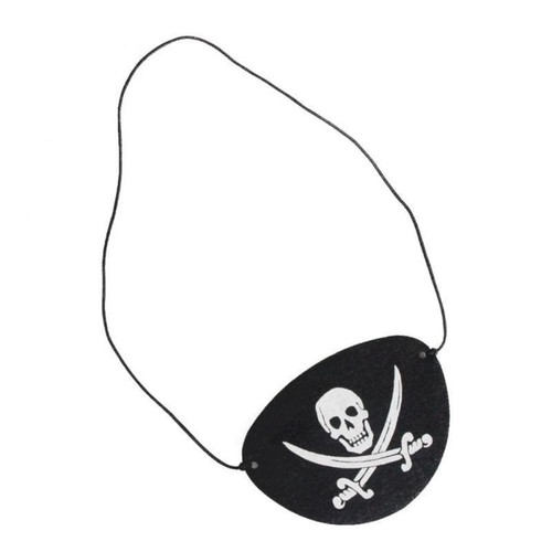 Felt Skull Eye Mask Masquerade Mask Pirate Eye Mask Performance Party - Picture 13 of 14