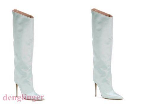Sexy Mujer Stilettos Tacón Alto Charol botas botas botas Hasta La Rodilla Zapatos Puntera Puntiaguda d94a82 Sexy Mujer Stilettos Tacón Alto Charol botas botas botas Hasta La Rodilla Zapatos Puntera Puntiaguda d94a82