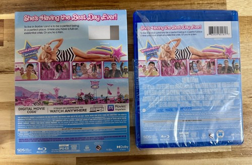 Barbie (Blu-ray Disc + Nodigital Code 2023) Movie Margot Robbie Ryan Gosling - Picture 3 of 4
