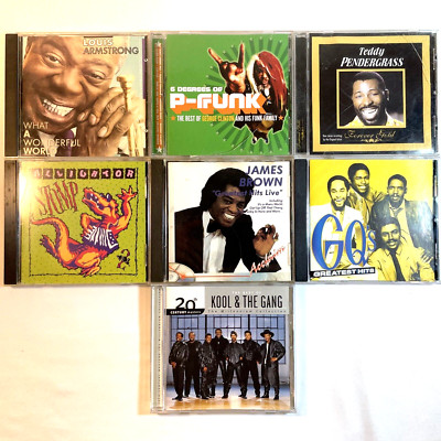 7 SOUL ALBUMS (CD Lot) - Soul, R&B, Pop, Funk, Live Concert | eBay