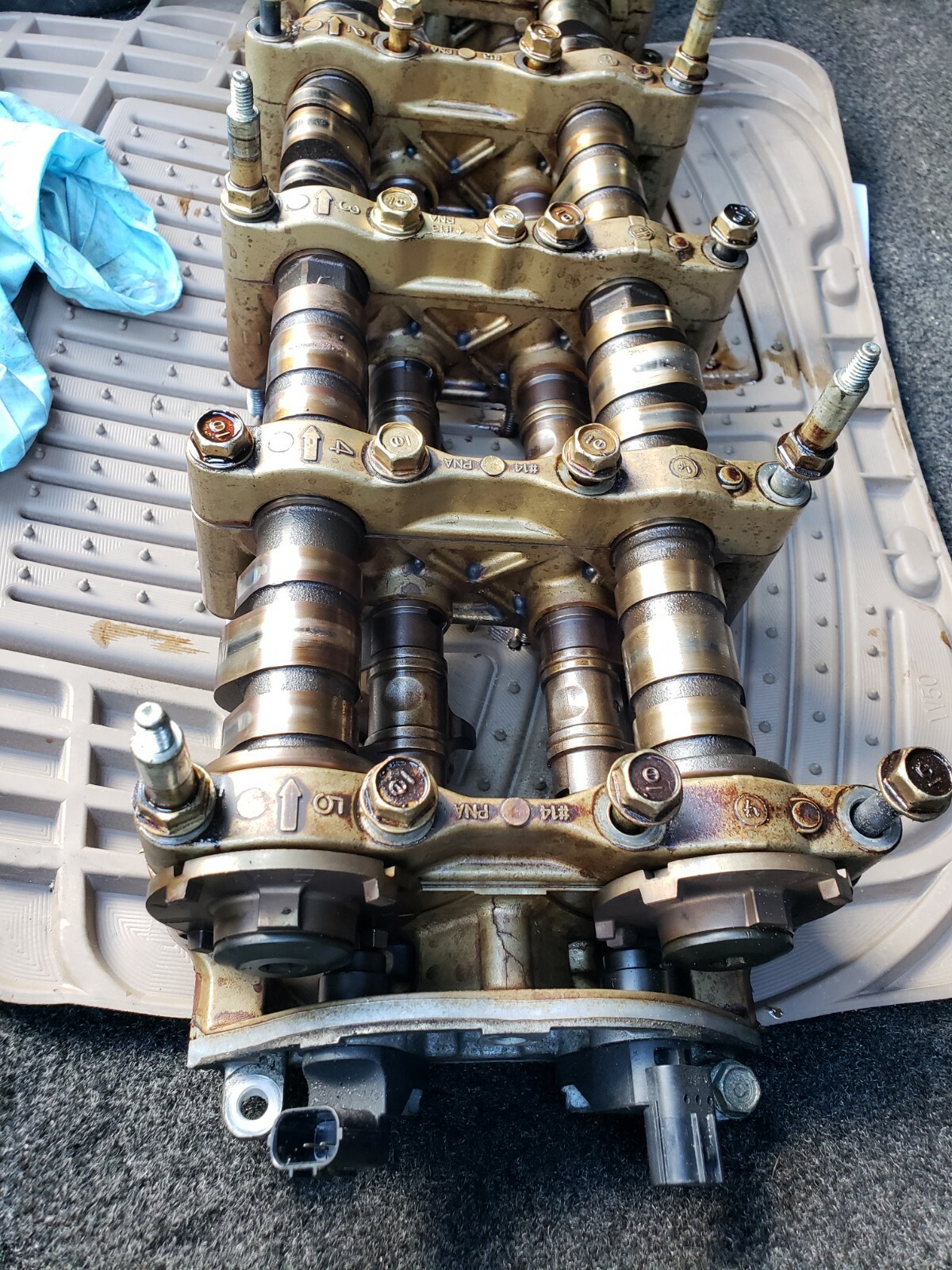 04 05 06 07 08 TSX K24A2 OEM CAMSHAFTS ROCKERS 2.4L rsx rbb k24a k20z