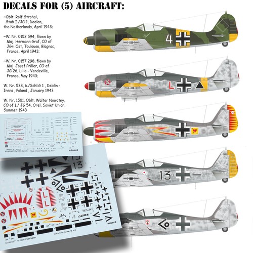 EDUARD 82143 1/48 FOCKE WULF FW 190A-5 LIGHT FIGHTER PROFIPACK KIT - Foto 3 di 4