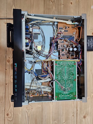 AIWA EXCELIA XK-007, Dolby B & C, DBX, pannelli laterali in legno - Afbeelding 12 van 15