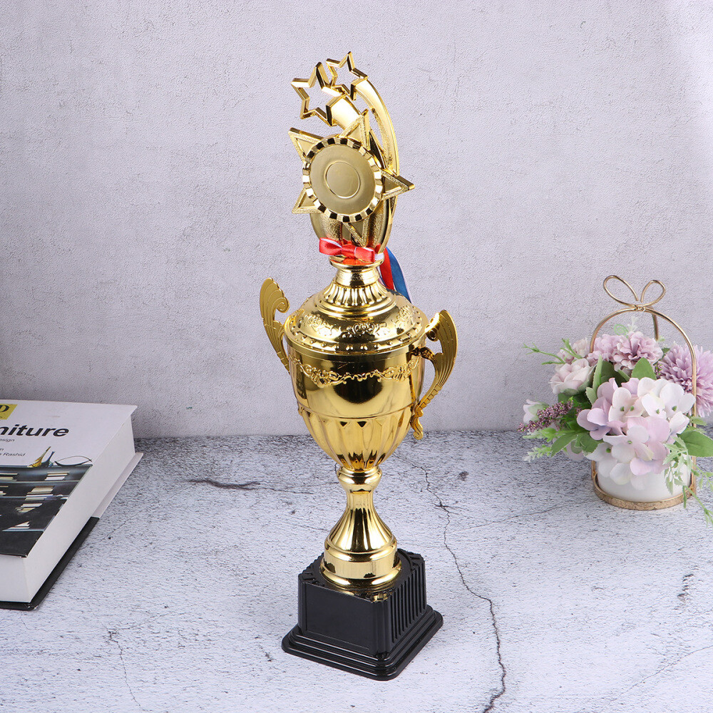 Kinder Belohnung Spielzeug Kunststoff Trophäen Sport Trophäe Award Kind Gold - Bild 10 von 12
