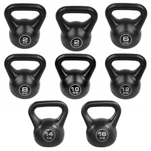 vinyl kettlebell strength training home gym workouts fitnessimage is loading vinyl kettlebell strength training home gym workouts fitness
