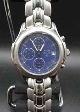 Bulova Marine Star SE-1108 100M Mens Stainless Steel Quartz Watch New Old Stock