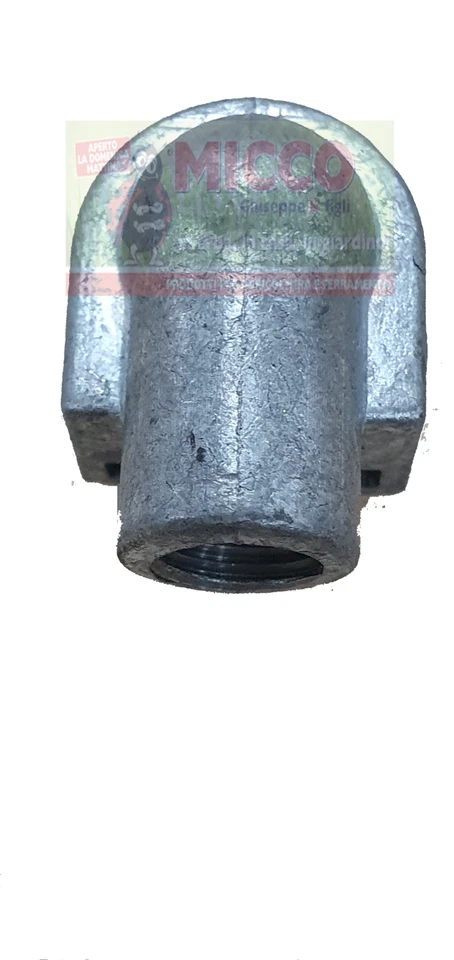 TESTINA INGRASSATORE PIATTA ANGOLARE STRETTA GRASSO SPAZI STRETTI POMPA GRASSO - Immagine 2 di 2