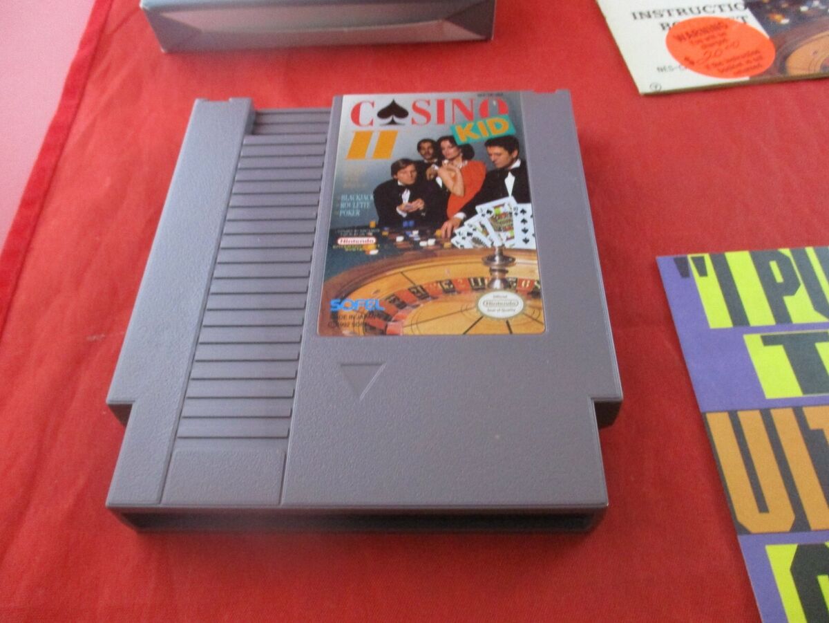 Casino Kid 2 Nintendo Entertainment System 1993 NES COMPLETE Casino Kid 2 Nintendo Entertainment System 1993 NES COMPLETE