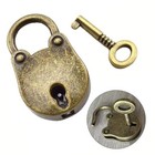 Deko Cartoon B?r Vorh?ngeschloss Vintage Charm mit einem Schloss aus Bronzeleg
