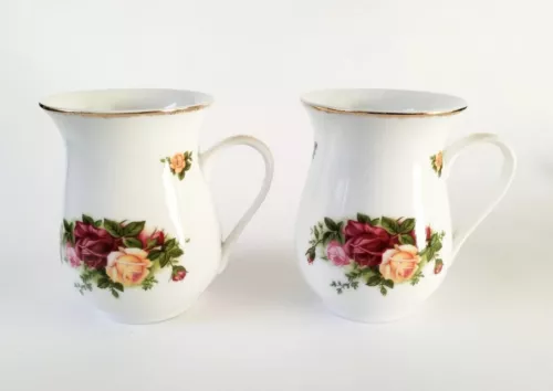 Royal Albert Old Country Roses Mugs X 2