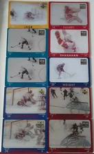 97-98 UD Diamond Vision SIGNATURE MOVES NHL Hockey Lot of 17 JAGR LINDROS SAKIC
