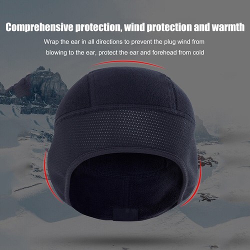 Winter Cycling Skull Cap Thermal Windproof Beanie Helmet Liner Hat for Men Women - Bild 1 von 9