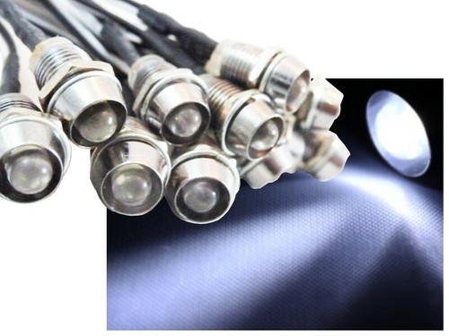 LED cielo estrellado puntos de luz acero inoxidable puntos blanco frío 10-100 LED - Imagen 1 de 8