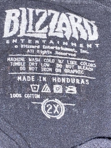 DIABLO III WITCH DOCTOR CLASS PREMIUM T-SHIRT 2XL BLIZZARD ENTERTAINMENT - Picture 6 of 6