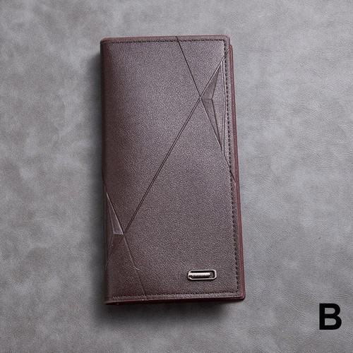 Men's long wallet Large capacity and multiple card slots wallet G6Z1 - Picture 13 of 14