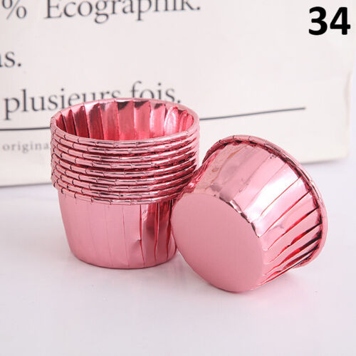 50Pcs Paper Cups Cake Cupcake Wrapper Muffin Cases Baking Cup Cake Liner Tray - Picture 48 of 50