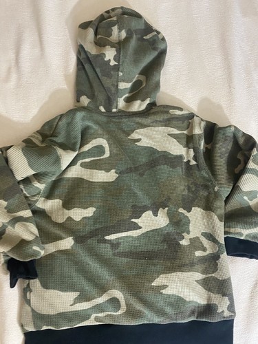Moose Lodge/Camouflage Reversible Hoodie Full Zip/pockets Size Youth 8/10 - Picture 16 of 23