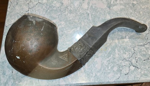 Antique William Demuth Company 22" c.1900 Bronze Pipe Store Display