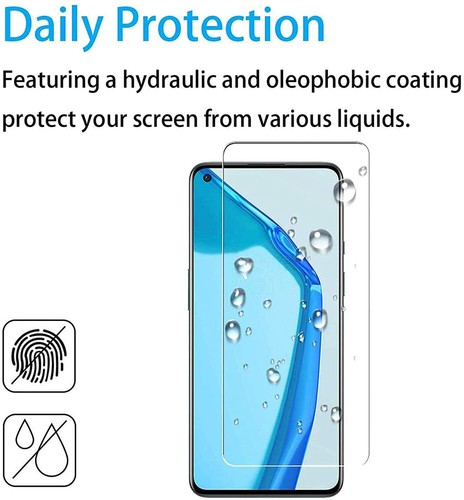PELLICOLA VETRO TEMPERATO PER OnePlus Nord CE 5G PROTEGGI SCHERMO ANTIGRAFFIO - Foto 5 di 6