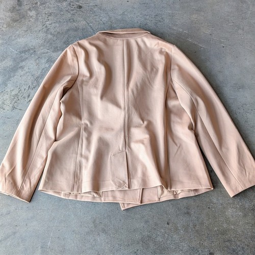 Spanx The Perfect Asymmetrical Tailored Blazer in Toffee size 2X NWT - Picture 10 of 10