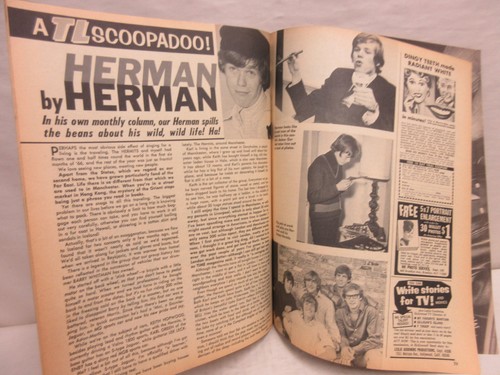Vintage Teen Life Magazine March 1967 Paul Revere Raiders Monkees Herman Hermits - Bild 7 von 14