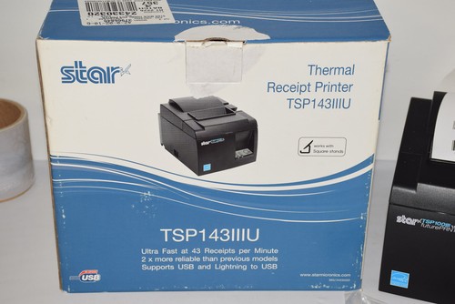 Star Micronics TSP100III USB Thermal Receipt Printer TSP143IIIU High Speed Works - Picture 4 of 20