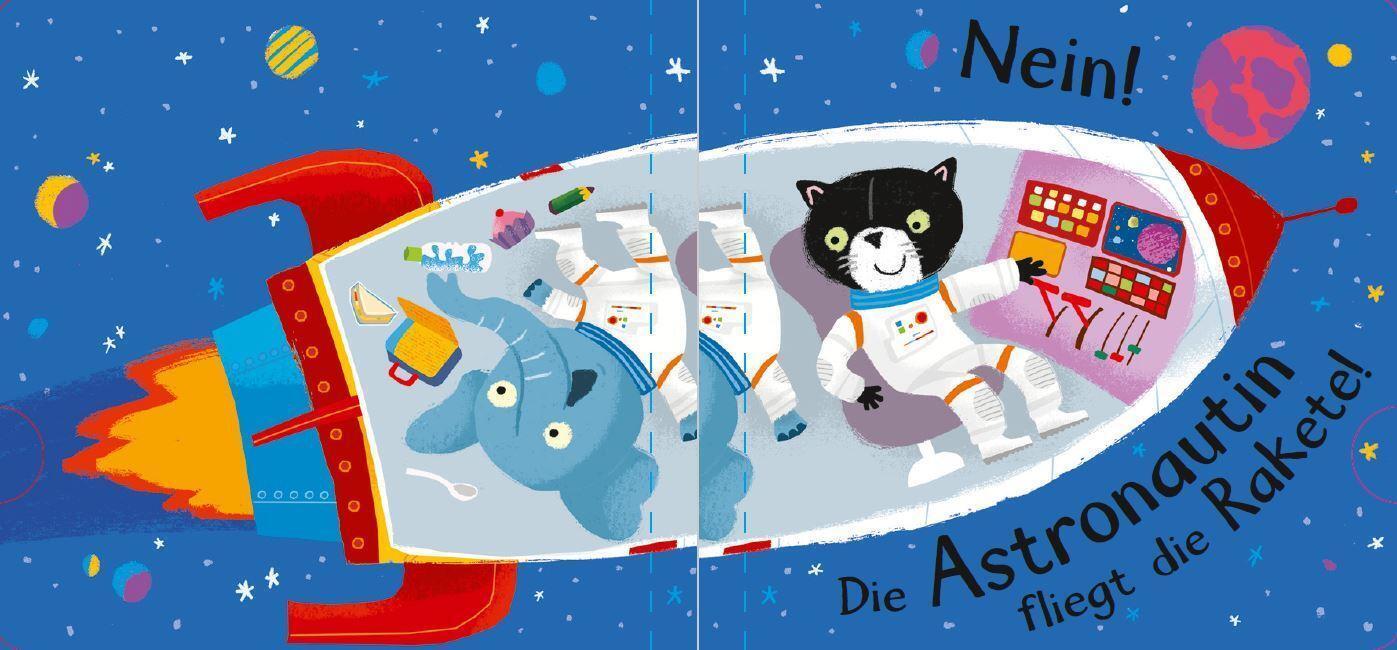 Thumbnail - Mein Fahrzeuge- Und Berufe-ratebuch - Weißt Du, Wer Die Rakete Fliegt?