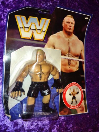 WWE WWF Mattel Retro Brock Lesnar Series 1 Wrestli...