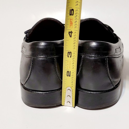 Allen Edmonds Chenault Black Kiltie Tassel Penny Loafer Shoes 45510 Men's 9.5B - Picture 19 of 20