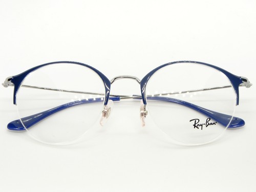 NEW Ray Ban RB3578V 2906 BLUE /SHINY SILVER EYEGLASSES GLASSES FRAME 50-22-145mm - Picture 8 of 12