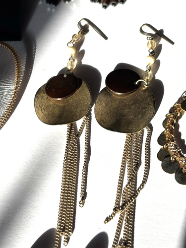 Lote Pendientes Joyería Antiguo Nuevo Boho Hippie Baile del Vientre Diversión Mixta - Imagen 14 de 20