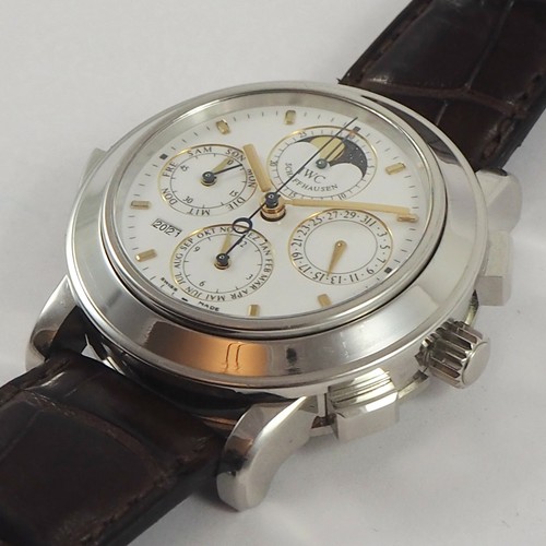IWC GRANDE COMPLICATION 3770 PLATIN - EWIGER KALENDER CHRONO & MINUTENREPETITION - Bild 4 von 12