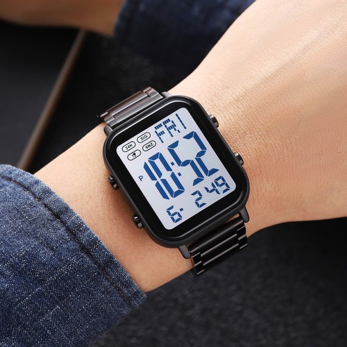 Digital Watch for Men Women 30M Waterproof Wrist Watches with C3S9 - Picture 3 of 8