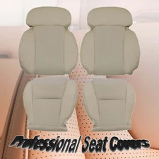 For 06-11 Lexus GS300 350 GS430 460 Driver Passenger Bottom Top Seat Cover Tan