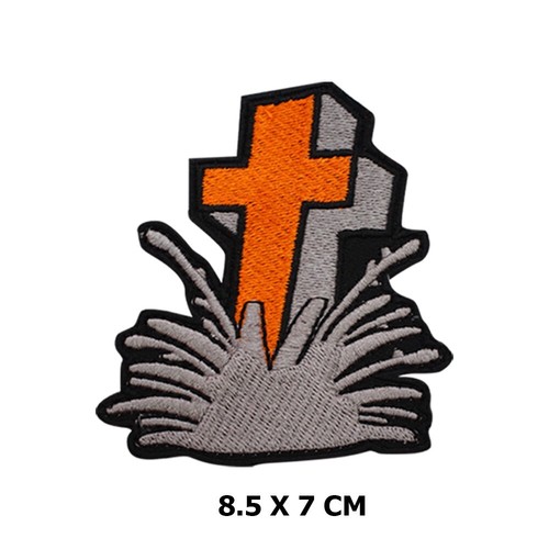 Halloween Iron/Sew On Patch Badge Embroidered Patch Appliques For Clothes - Picture 28 of 39
