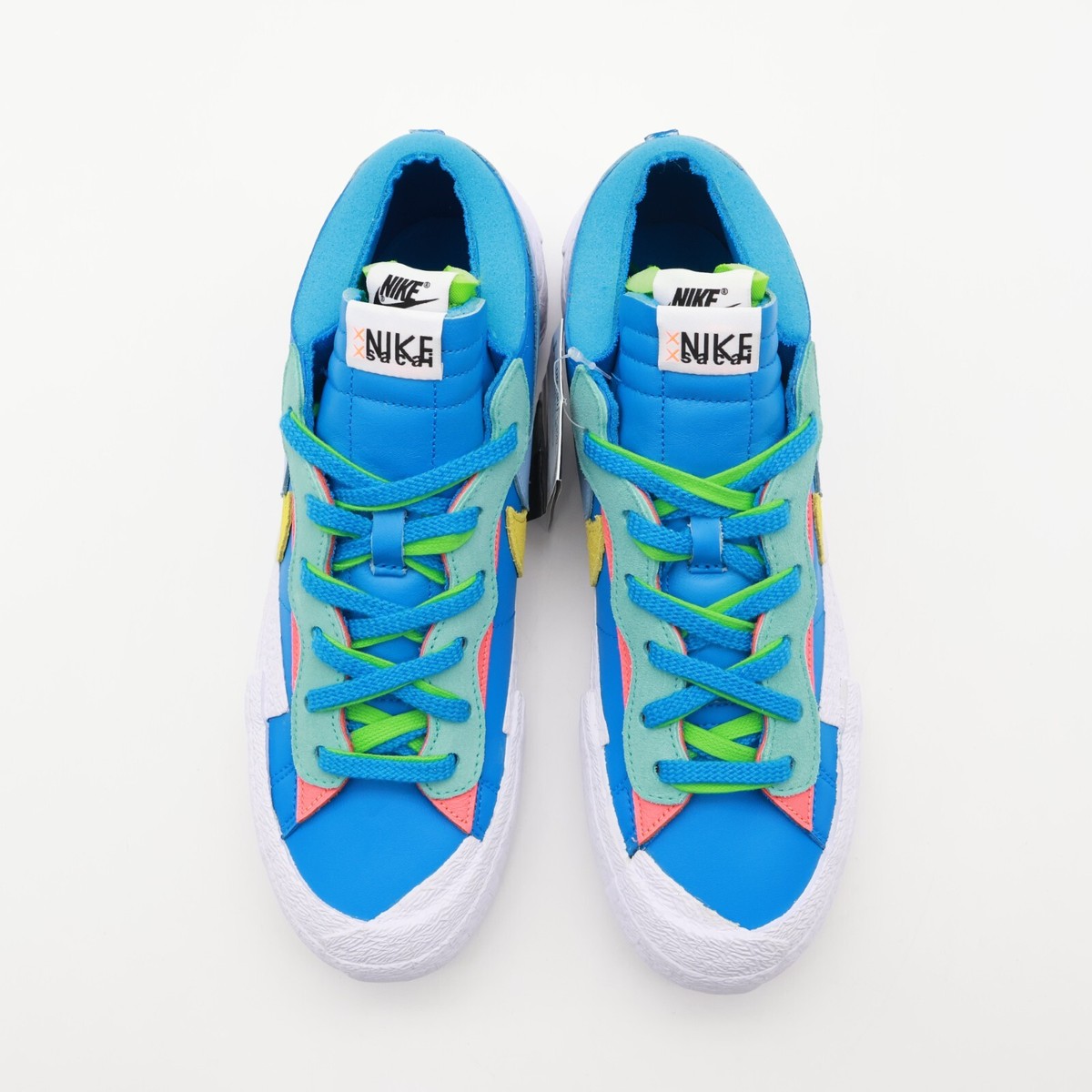 DM7901-400 KAWS sacai Nike Blazer Low Neptune Blue Light