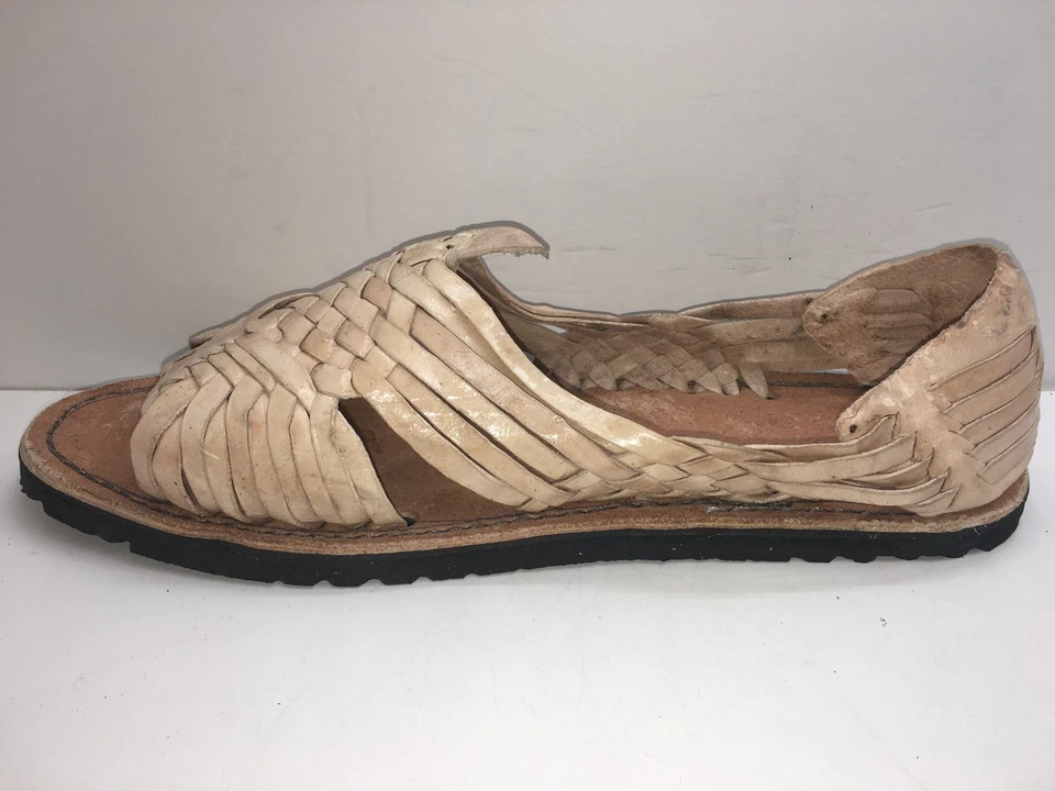 Mens Mexican HUARACHE Sandals Huaraches Mexicanos, Huarache de Correa de Mexico - Image 4 of 4