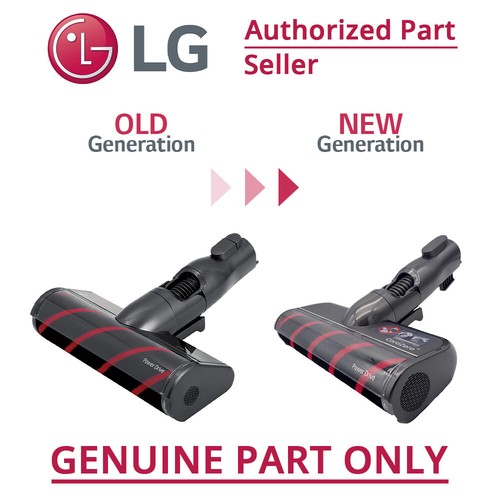 LG cord zero A9N-MULTI.BBRRLAP Nozzle Assembly,Floor FLUFFY- for hard floor - Picture 4 of 11
