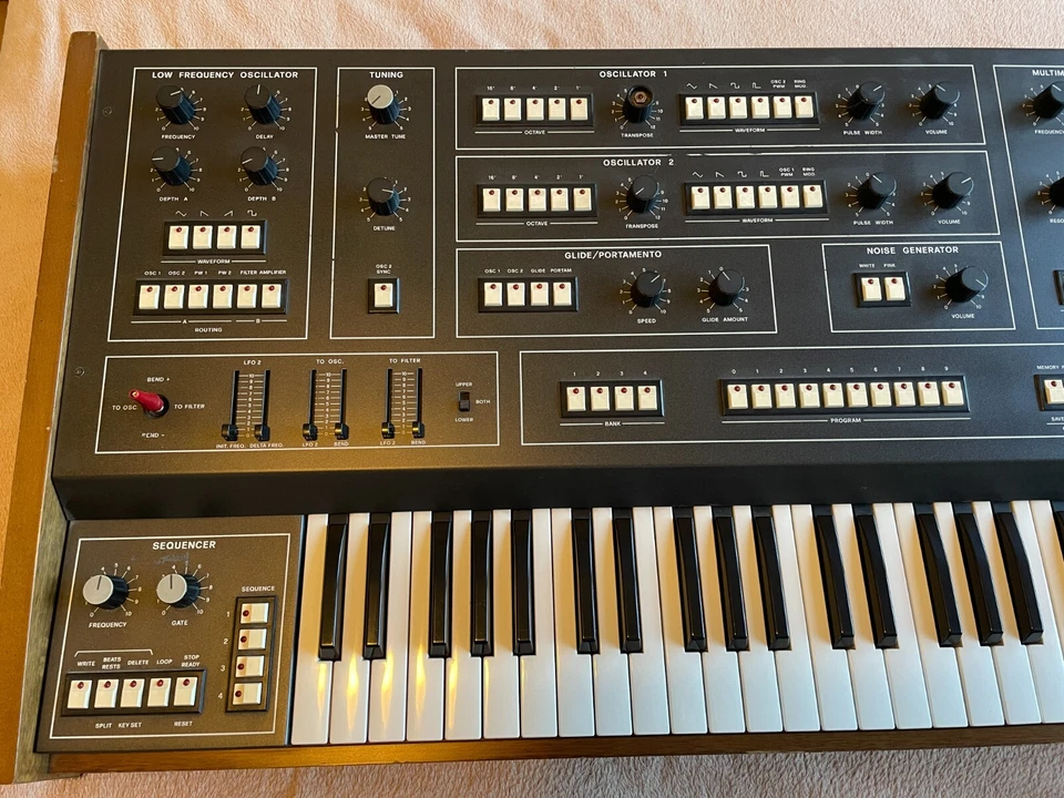 Elka Synthex - Rare Vintage Synth Synthesizer (No Roland Jupiter 8 6 4 MiniMoog) - Bild 2 von 4