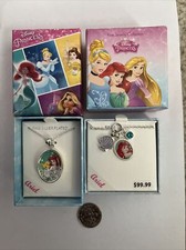 2 Ariel Disney The Little Mermaid Necklaces