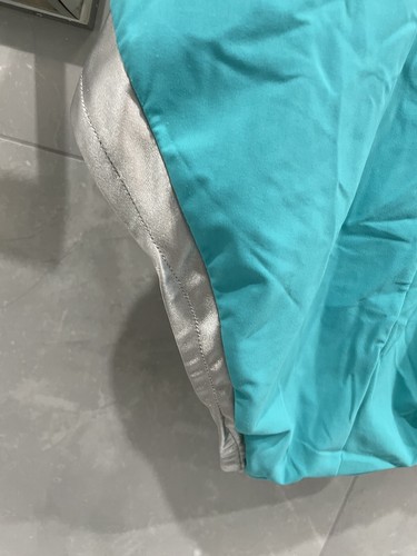 TRAJE DE BAÑO KARLA COLLETTO TURQUESA DE UNA PIEZA CON RIBETE METÁLICO TALLA 8 EE. UU. - Imagen 12 de 22